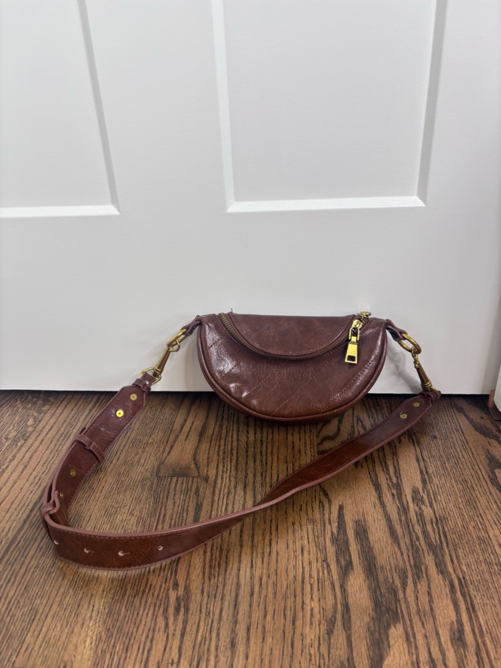 Antik Kraft Leather Crossbody Bum Bag